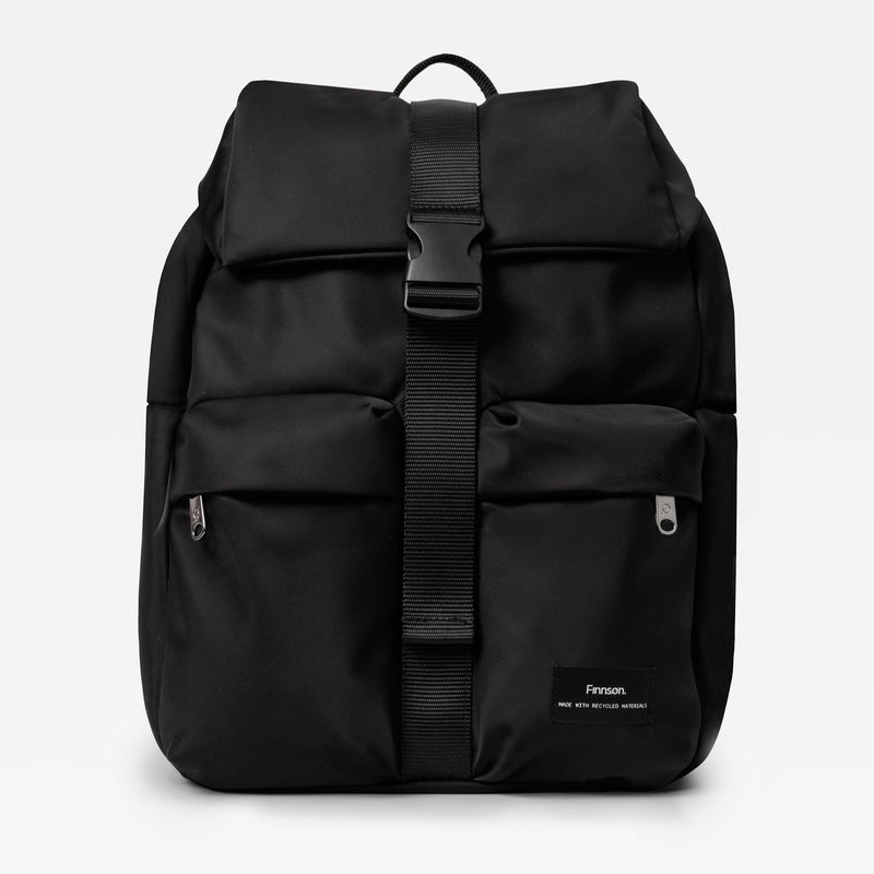 ELISE Eco Changing Backpack With Changing Mat - Black