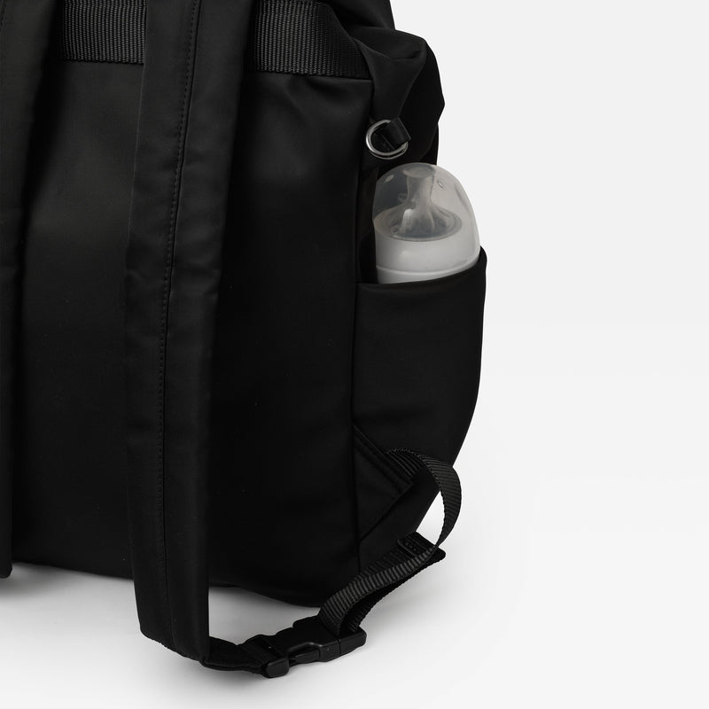 ELISE Eco Changing Backpack With Changing Mat - Black