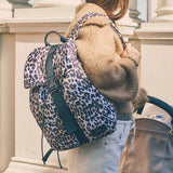 ELISE Eco Changing Backpack With Changing Mat - Leopard