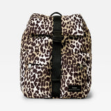 ELISE Eco Changing Backpack With Changing Mat - Leopard