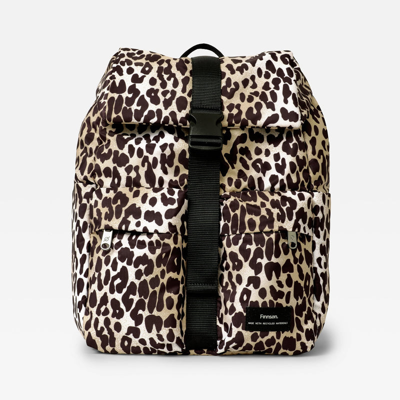 ELISE Eco Changing Backpack With Changing Mat - Leopard
