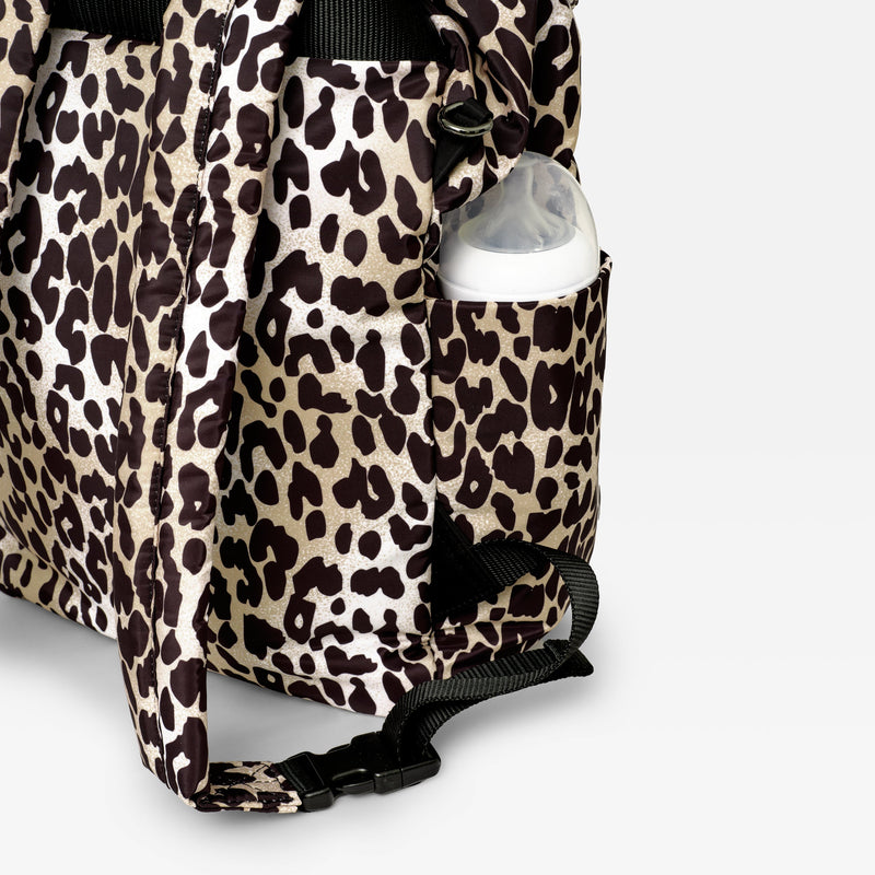 ELISE Eco Changing Backpack With Changing Mat - Leopard