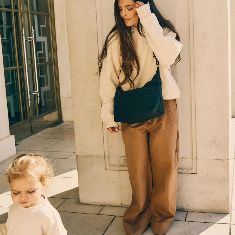 FIA Eco Stroller Organiser With Stroller Clips - Black