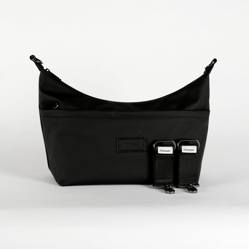 FIA Eco Stroller Organiser With Stroller Clips - Black