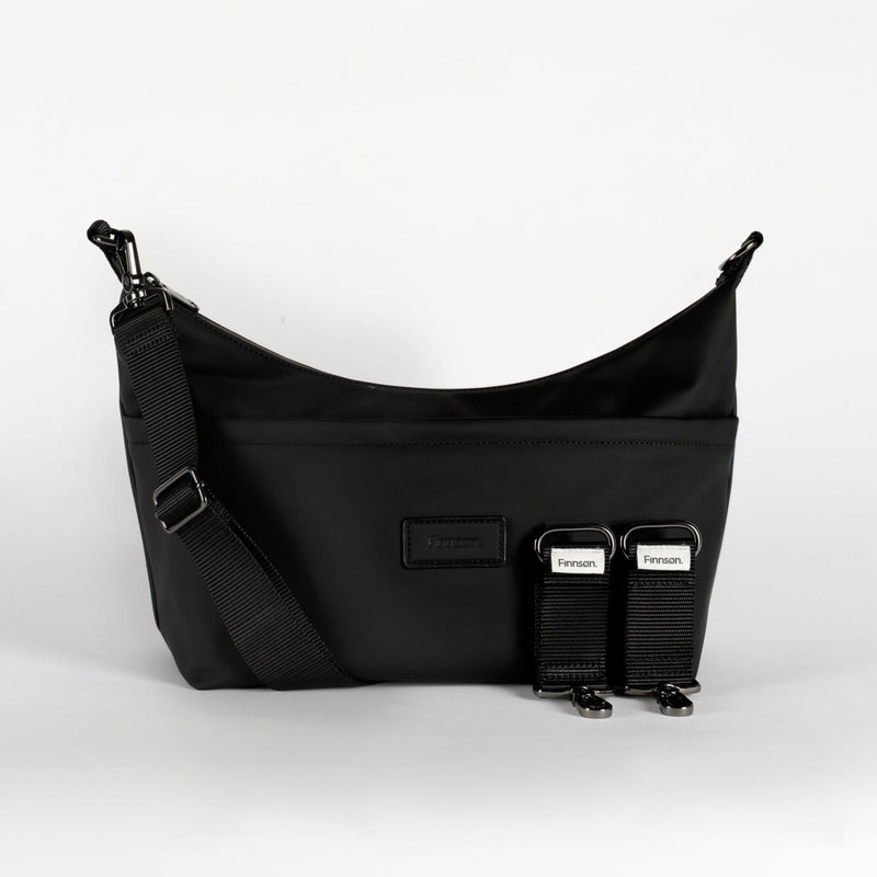 FIA Eco Stroller Organiser With Stroller Clips - Black