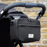 FRIDA Eco Stroller Organiser with Stroller Clips - Black