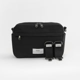 FRIDA Eco Stroller Organiser with Stroller Clips - Black