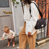 FRIDA Eco Stroller Organiser With Stroller Clips - Black