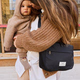 FRIDA Eco Stroller Organiser With Stroller Clips - Black