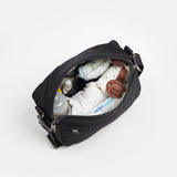 FRIDA Eco Stroller Organiser with Stroller Clips - Black