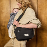 FRIDA Eco Stroller Organiser with Stroller Clips - Black