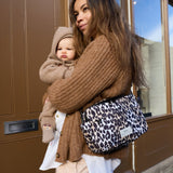 FRIDA Eco Stroller Organiser with Stroller Clips - Leopard
