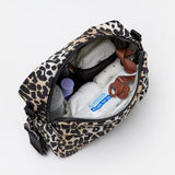 FRIDA Eco Stroller Organiser with Stroller Clips - Leopard