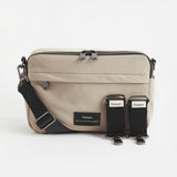 FRIDA Eco Stroller Organiser with Stroller Clips - Taupe