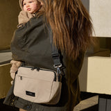 FRIDA Eco Stroller Organiser with Stroller Clips - Taupe