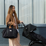 IDA Eco Holdall Changing bag with Changing Mat - Black
