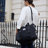 IDA Eco Holdall Changing bag with Changing Mat - Black