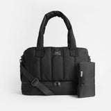 INNES Eco Quilted Changing Bag with Changing Mat - Black