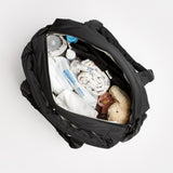 INNES Eco Quilted Changing Bag with Changing Mat - Black