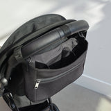ODIN Eco Stroller Caddy With Built in Stroller Clips - Black