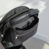 ODIN Eco Stroller Caddy with built in stroller clips - black