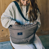 OSMA Eco Stroller Organiser with Stroller Clips - Mocha