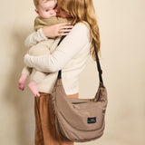 OSMA Eco Stroller Organiser with Stroller Clips - Mocha