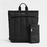 RAE Eco Changing Backpack with Changing Mat - Black