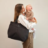 SIGRID Eco Changing Bag With Changing Mat - Black