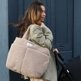 SIGRID Eco Changing Bag With Changing Mat - Biege