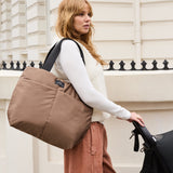 SIGRID Eco Changing Bag with Changing Mat - Mocha