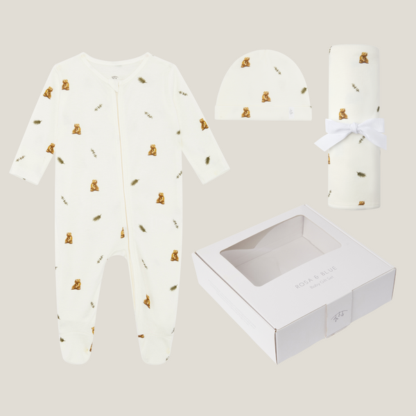 New Arrival Gift Set - Brown Bear