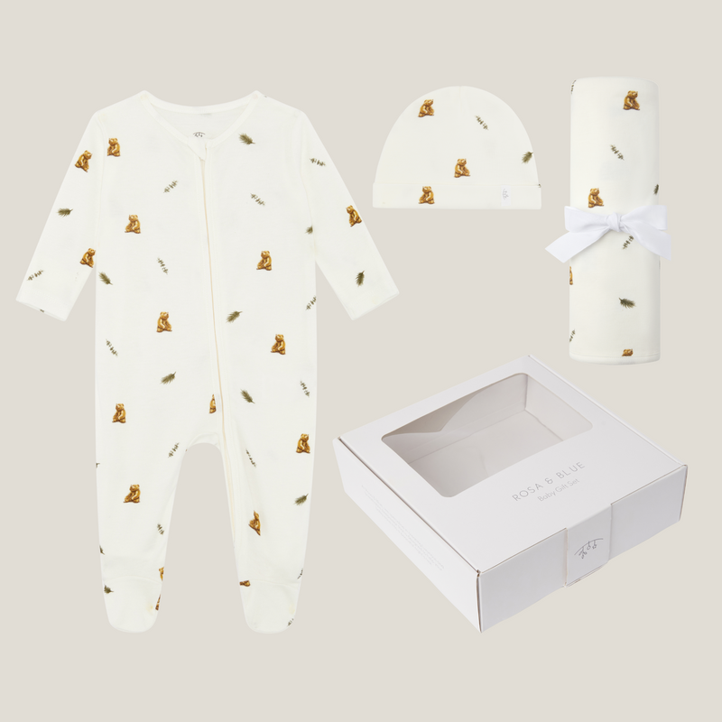 New Arrival Gift Set - Brown Bear