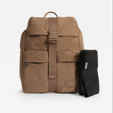 ELISE Eco Changing Backpack with Changing Mat - Mocha