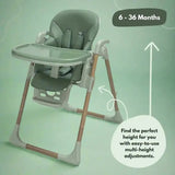 Flare Baby & Toddler Highchair - Green