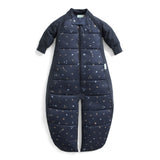 ergoPouch - Organic Winter Long Sleeved 2 in 1 Sleeping Suit Bag - Hedgehog 2.5 TOG