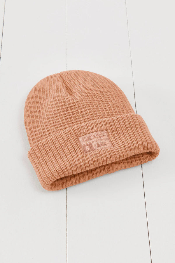 Grass & Air - Beanie - Volcanic Orange