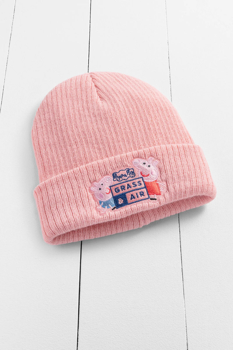 Grass & Air - Beanie - Peppa Pig Pink