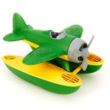 Green and Yellow Seaplane