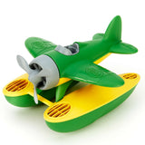 Green and Yellow Seaplane