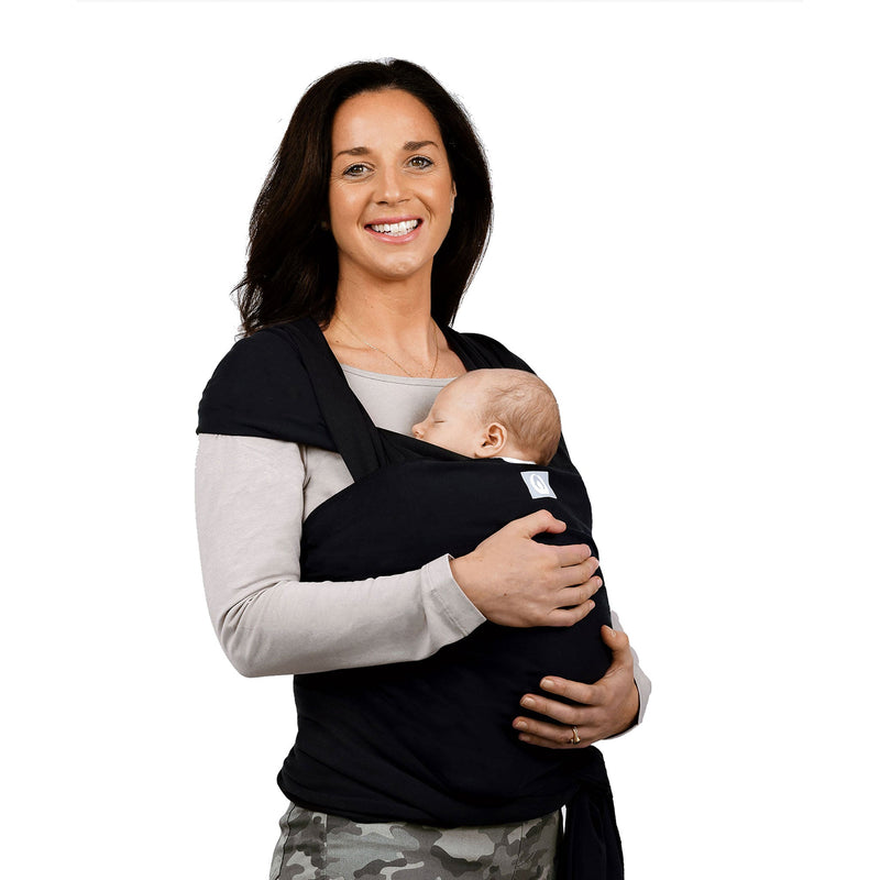 Stretchy Baby Wrap Pure Tencel™ | Ebony