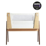 Hera Cot Bed & Co-Sleeping Crib Bundle - Natural Ash | Walnut