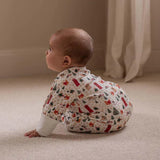 Avery Row - Christmas Baby Jersey Sleepsuit - Festive Forest