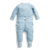 ergoPouch - Organic Winter Long Sleeved Sleep Onesie - Dragonflies 2.5 TOG