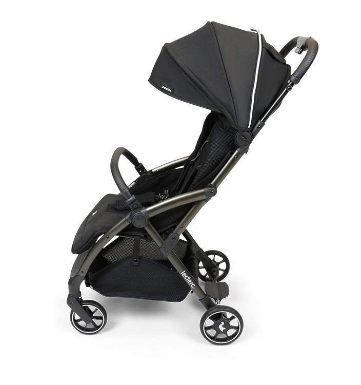 Leclerc Baby Hexagon Stroller-Carbon Black