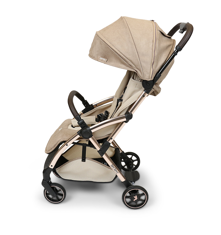 Leclerc Baby Hexagon Stroller-Champaign