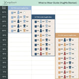 ergoPouch - Organic Untuckable Safer Sleep HugMe Blanket 1.0 / 2.5 TOG