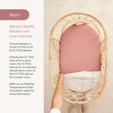 ergoPouch - Organic Untuckable Safer Sleep HugMe Blanket 1.0 / 2.5 TOG