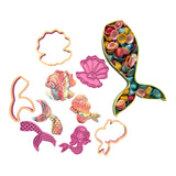 Mermaid cutters , tray and sensory base