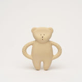 Moonie - Natural Rubber Teddy Teether - Sand